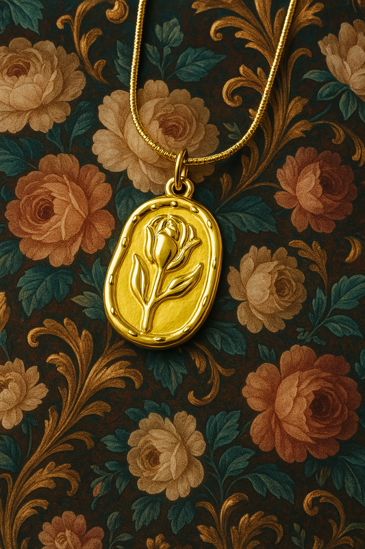 Eternal Bloom Medallion Necklace